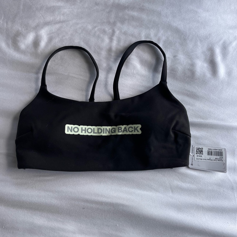 NWT Custom Lululemon Wunder Under Train Sport Bra